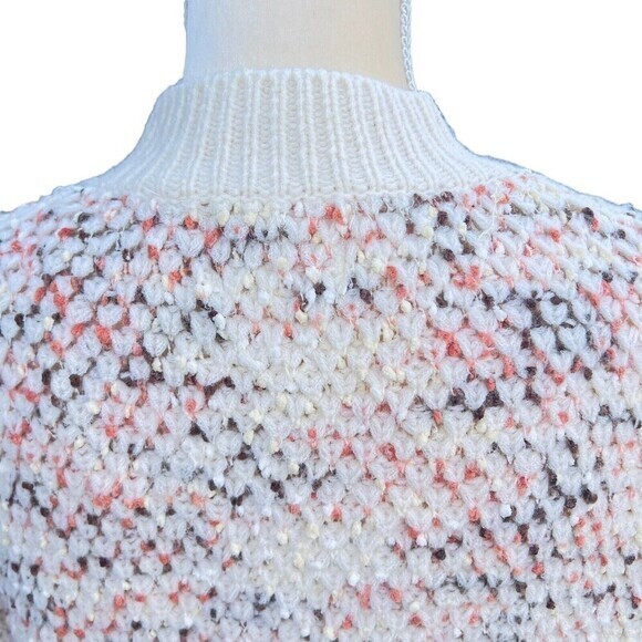 BOHME. Women's Open Front Cardigan XL Acrylic/ Nylon/Polyester Two Pockets Ivory - Picture 6 of 16